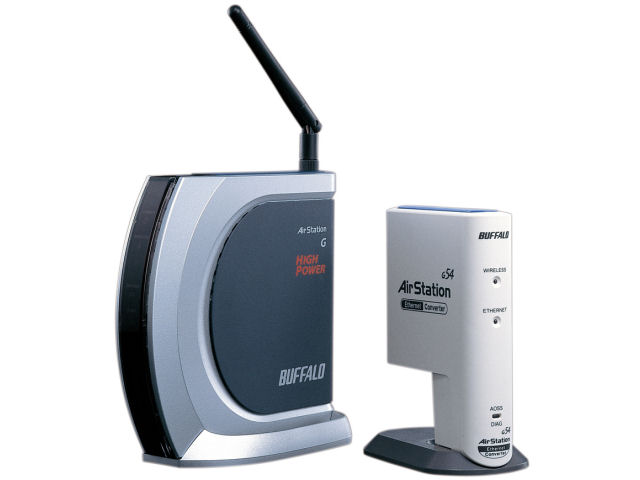 バッファロー WHR-HP-G54/EK